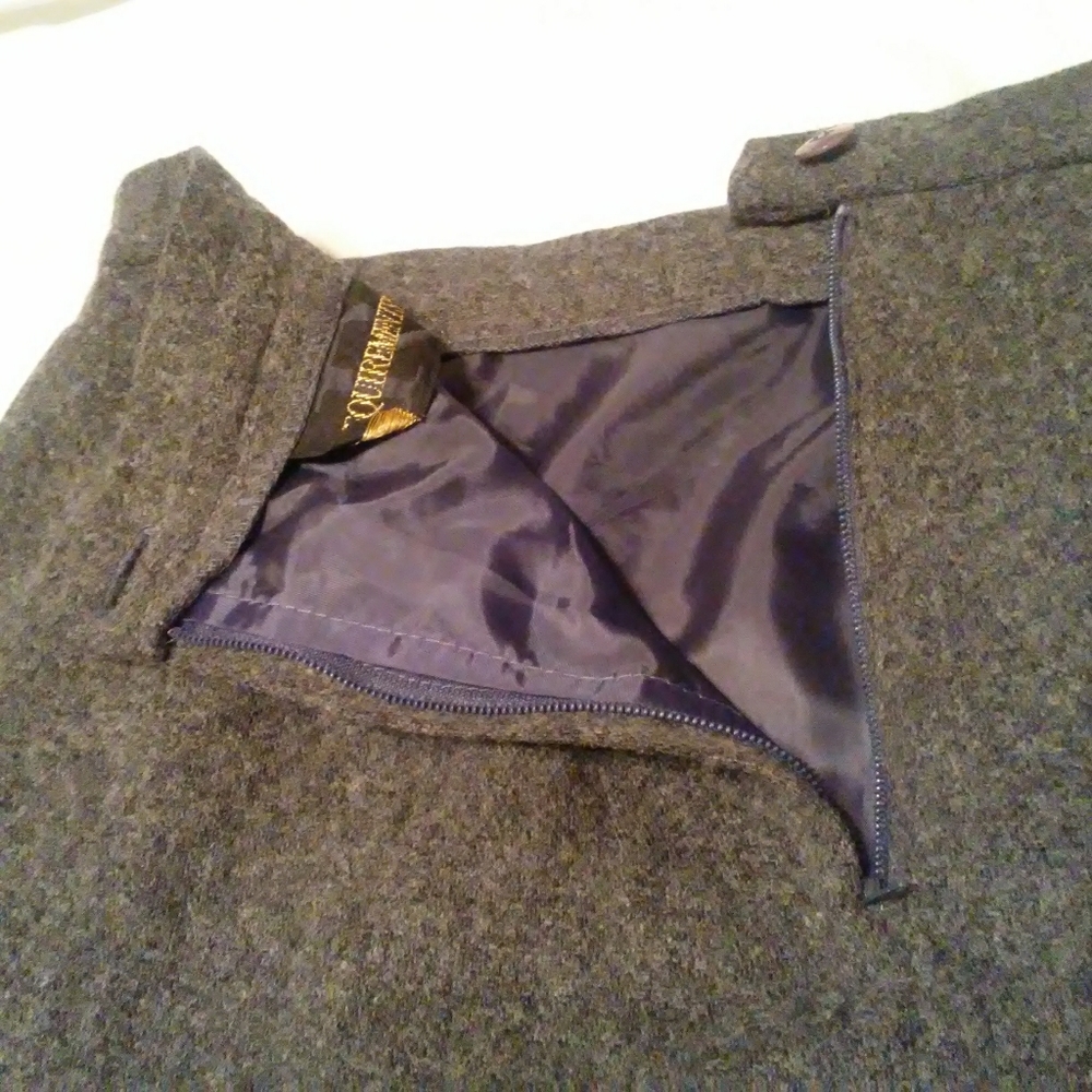 VTG Requirements Wool Pencil Skirt Women's Sz 8 - Picture 6 of 7